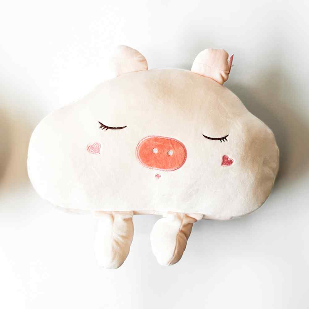 HB&Co Plushie Pillow Pig Toy Pink