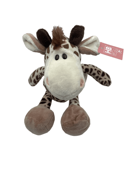 Fuzzy by HB&Co Plush Toy Giraffe Multi