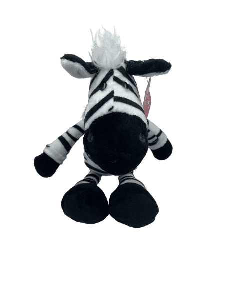 HB&Co Plush Toy Zebra Black + White
