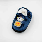 Fuzzy by HB&Co Child Slippers Size L Assorted 1pr
