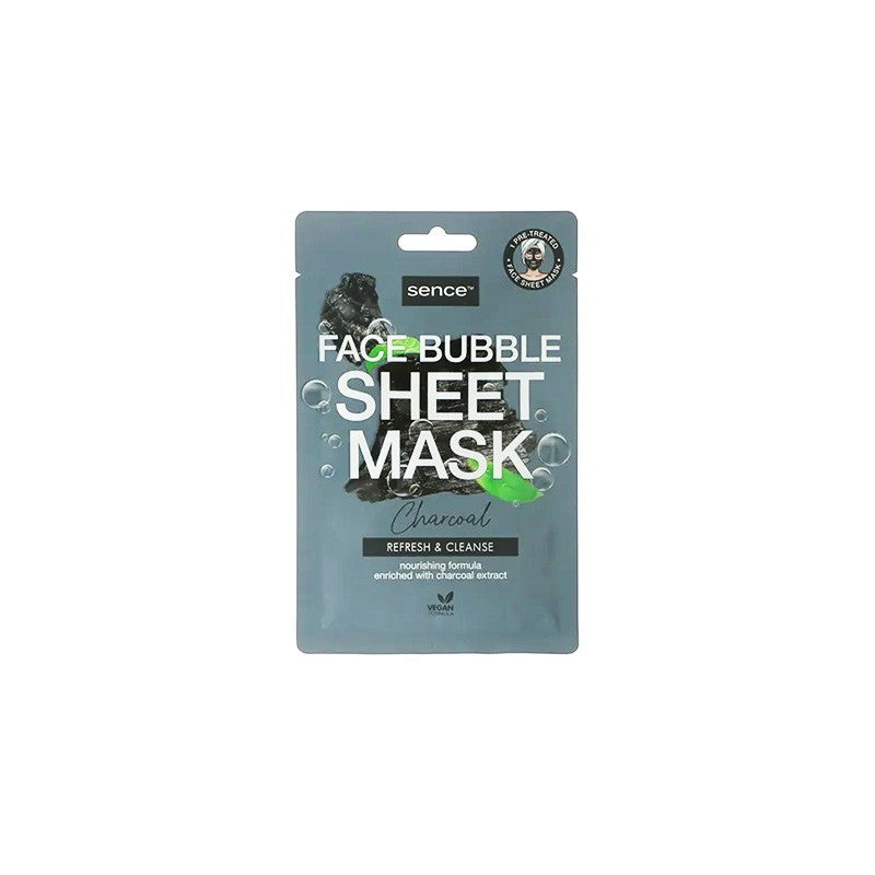 SENCE Face Sheet Mask Bubble Charcoal 20ml