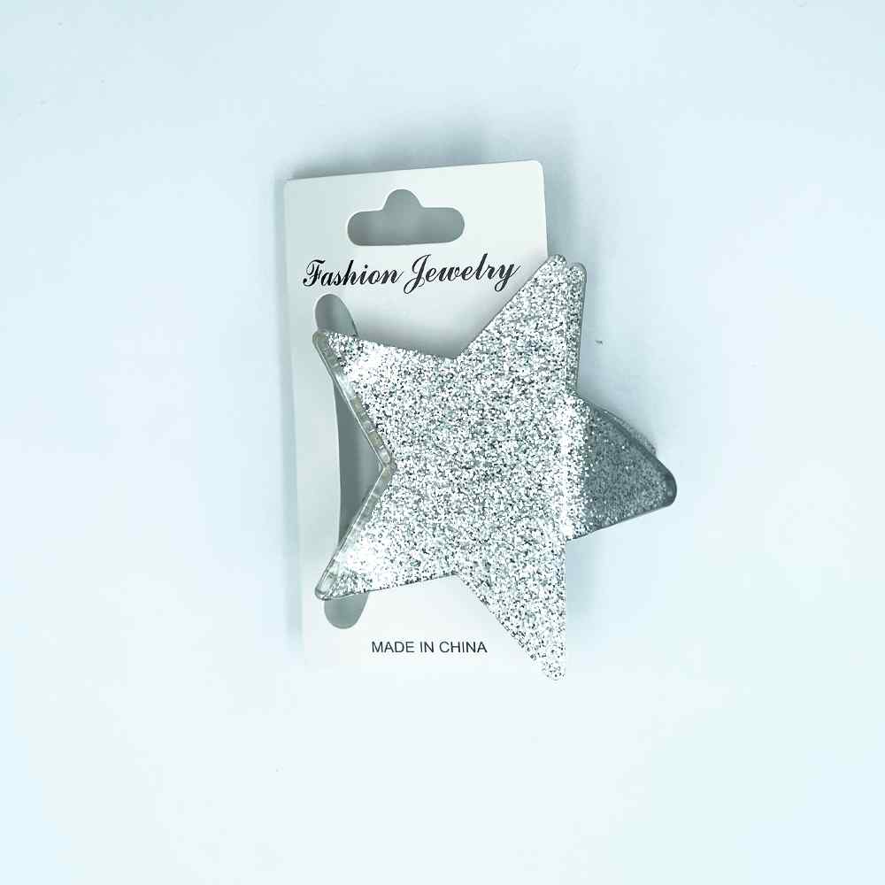 Hair Claw Clip Star Assorted Colour