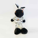 Soft Toy Zebra Black 35cm