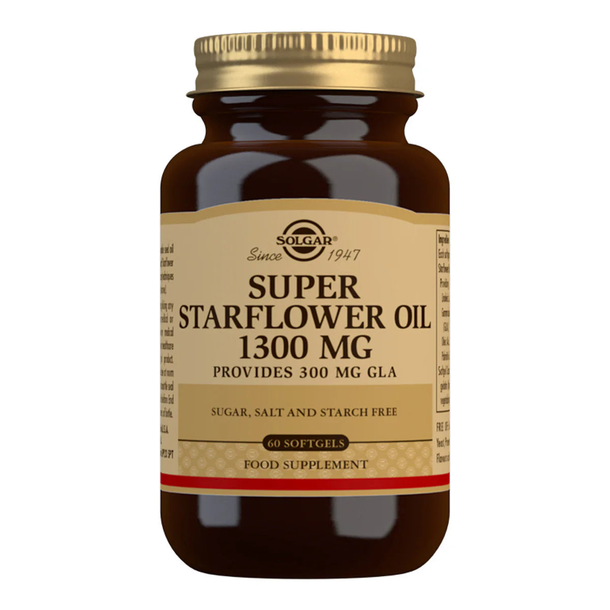 SOLGAR Super Starflower 1300mg 60pk