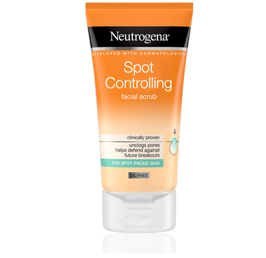 Neutrogena Spot controlling facial scrub 150ml
