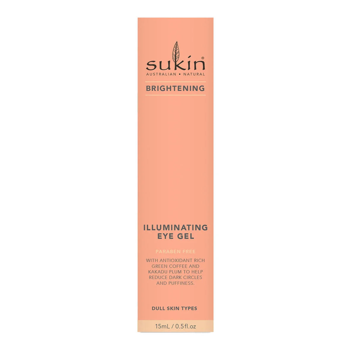 Sukin Brightening Illuminating Eye Gel 15ml