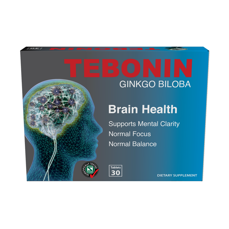 Tebonin Ginkgo Biloba Brain Health 30 tablets