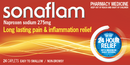 SonaFlam Naproxen Anti-Inflammatory Strong Pain Relief 275 mg 24 Tablets
