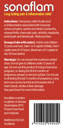 SONAFLAM Naproxen USP 275mg 12s