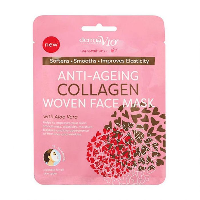 DERMA V10 ANTI AGEING Collagen F/Mask