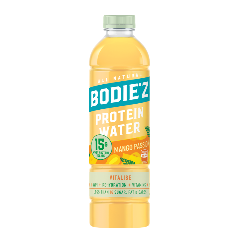 BODIEZ Vitalise Protein Water 15g Mango Passion 500ml