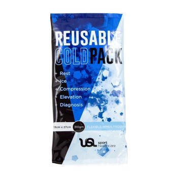 USL Sport Wrap Gel Cold Reusable Ice Pack 13x27cm