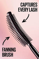 Maybelline Lash Sensational Washable Mascara Blackest Black