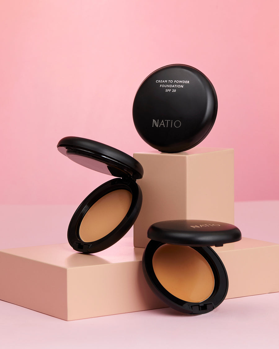 NATIO Cream to Powder Foundation SPF 20 - Light