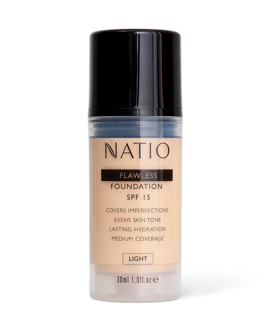 NATIO Flawless Foundation SPF15 - Light