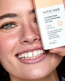 Natio Invisible Fluid Facial Sunscreen SPF 50+ 60ml