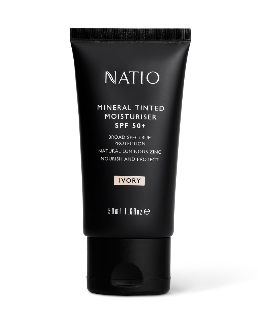 NATIO Mineral Tinted Moisturiser SPF50+ - Ivory