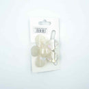 Pearlescent Flower Hair Claw Clip