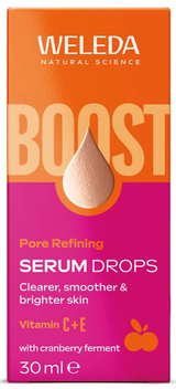 Weleda Pore Refining Vitamin C Serum Booster Drops, 30ml