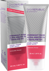 Skin Republic Alpha Arbutin 2% + Squalane 10% Overnight Mask 50ml