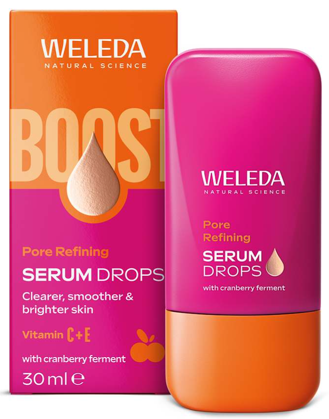 Weleda Pore Refining Vitamin C Serum Booster Drops, 30ml