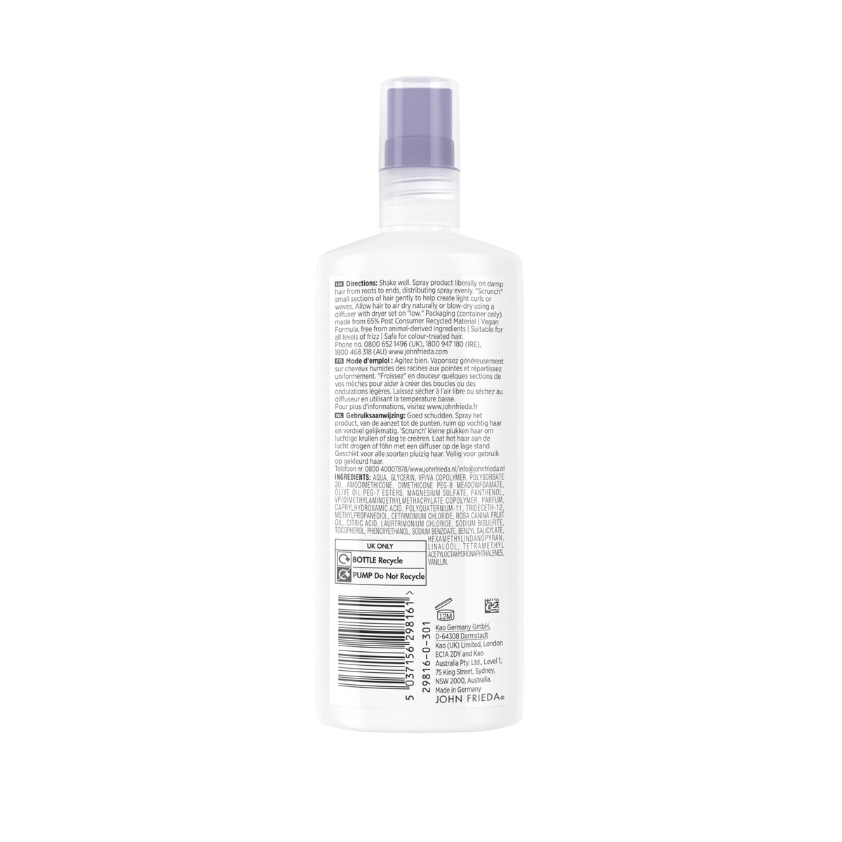 John Frieda Frizz Ease Dream Curls Styling Spray 200ml
