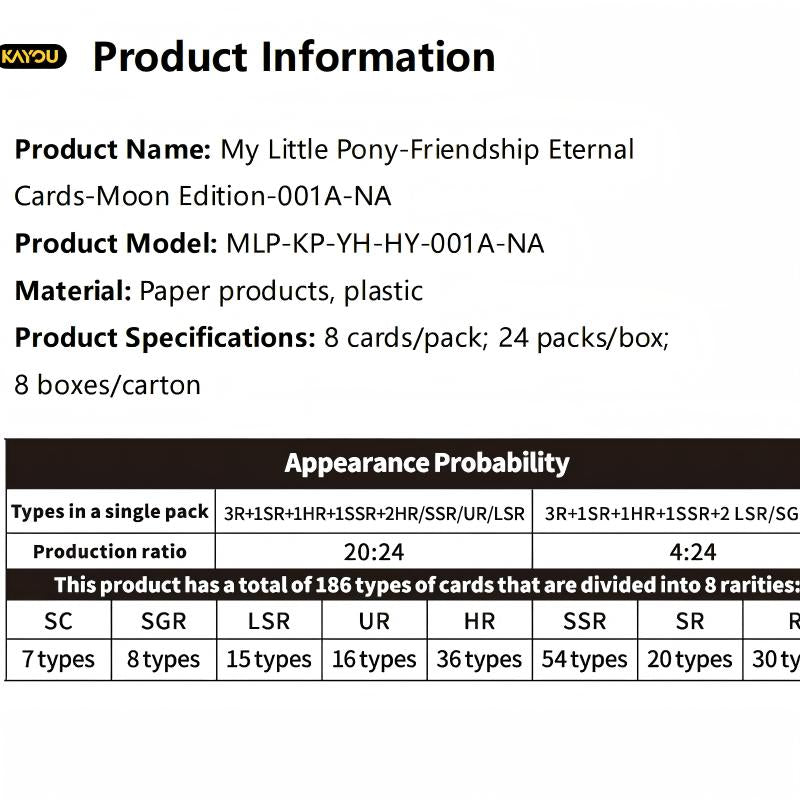 KAYOU My Little Pony