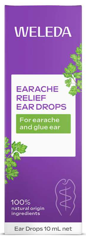 Weleda Earache Relief Ear Drops for Ear Ache & Glue Ear 10ml