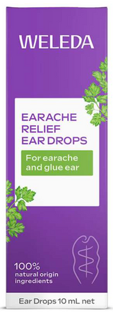 Weleda Earache Relief Ear Drops for Ear Ache & Glue Ear 10ml