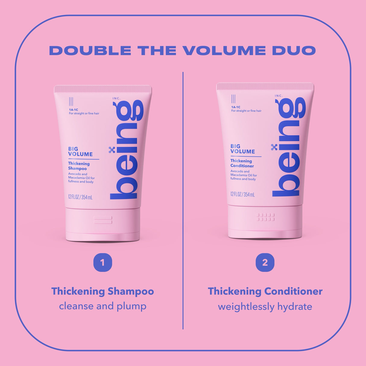 BEING BIG VOLUME Thickening Shampoo 354mL
