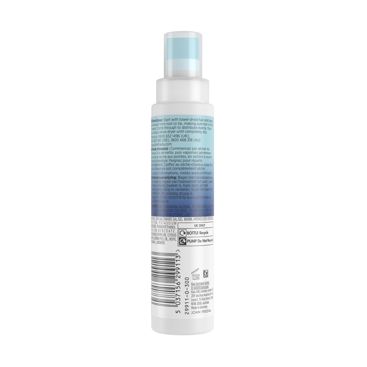 John Frieda Volume Lift Fine to Full Blow Out Spray 100ml