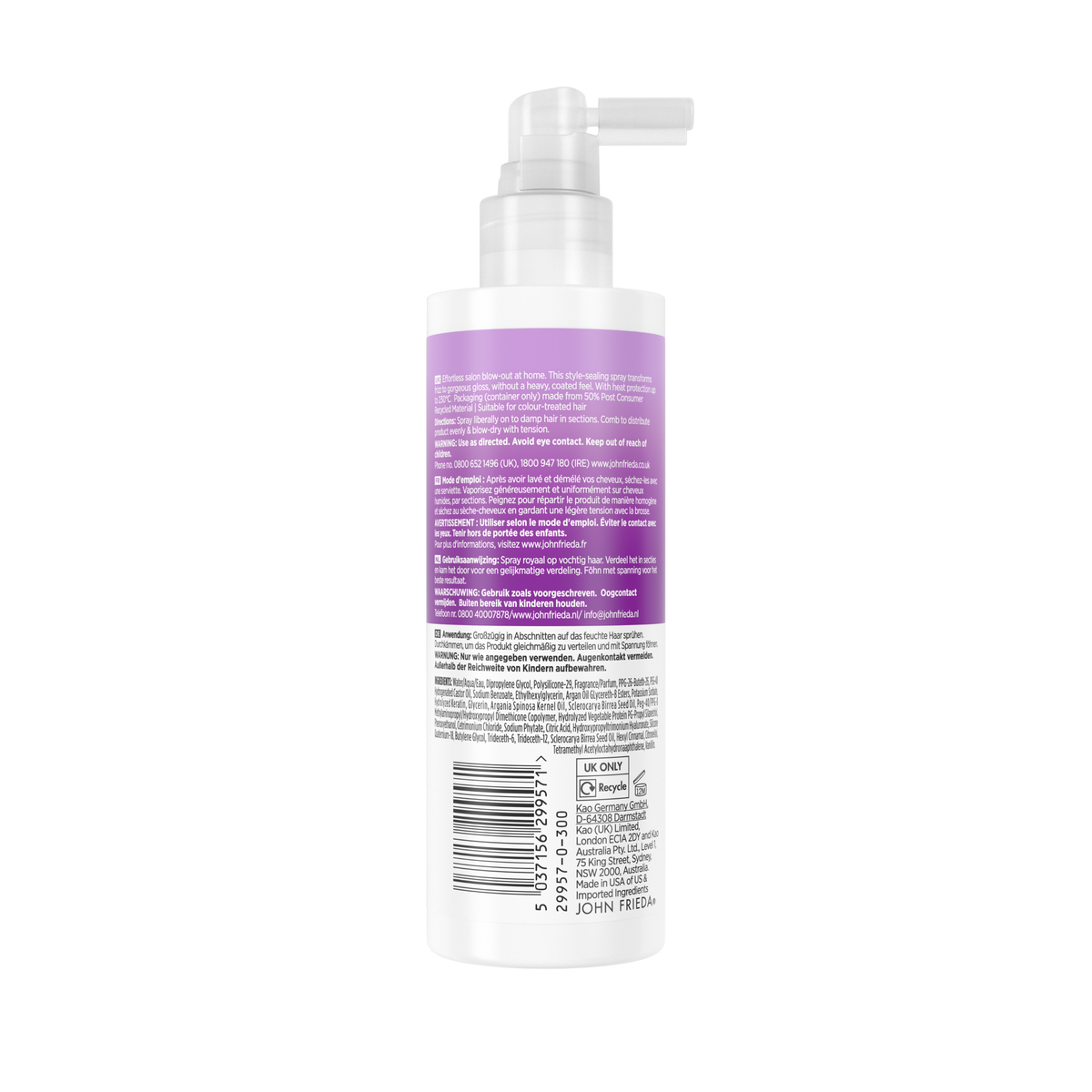 John Frieda Frizz Ease Infinite Smooth Blow Out Spray 200ml