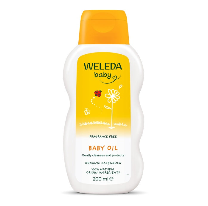 Weleda Calendula Baby Oil Fragrance Free 200ml
