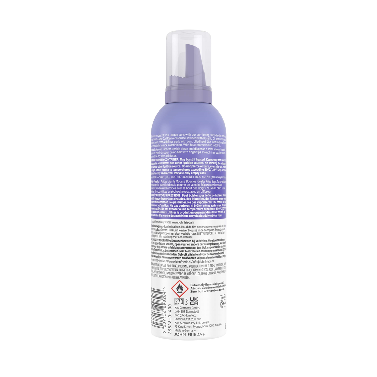 John Frieda Frizz Ease Dream Curls Curl Revivor Mousse 200ml