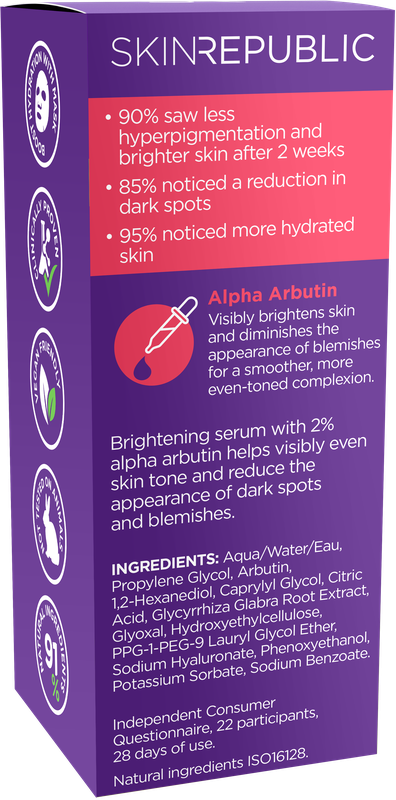 Skin Republic Alpha Arbutin 2% Serum 30ml