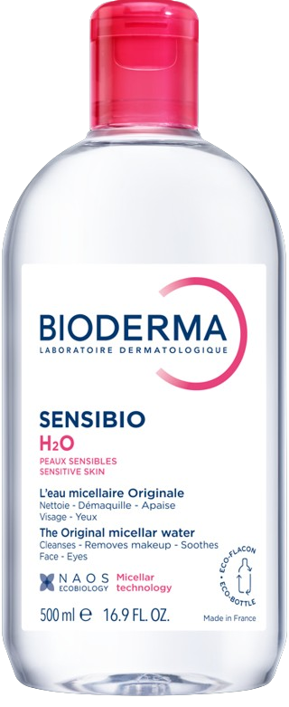 Bioderma Sensibio H2O Soothing Micellar Water Cleanser - 500ml