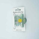 Hair Flower Claw Clip Multi Colour