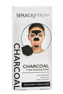 SpaScriptions Charcoal Triple Cleansing Strips