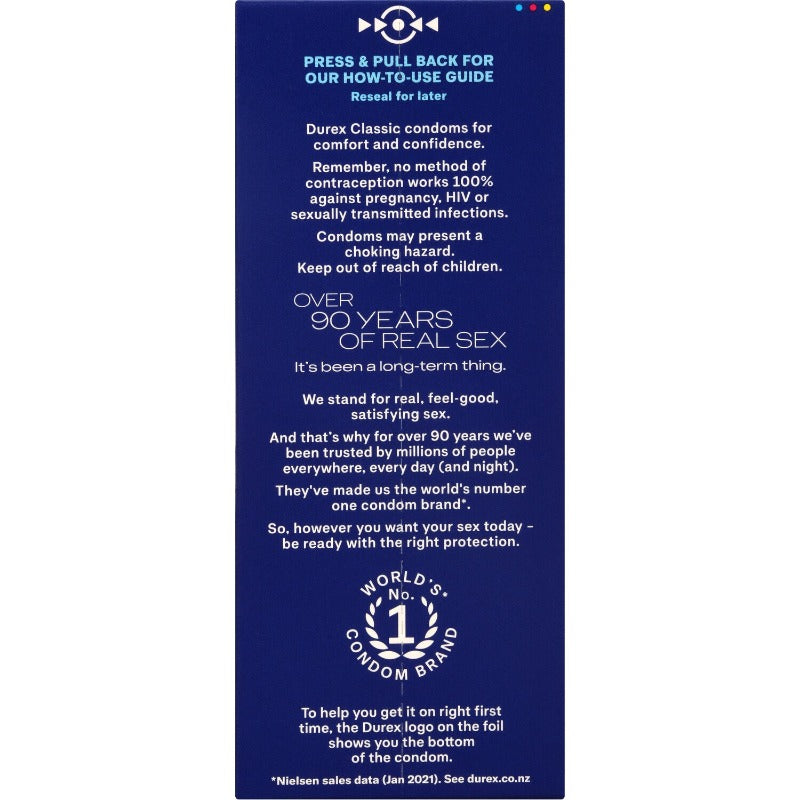 Durex Condom Classic 20 Pack