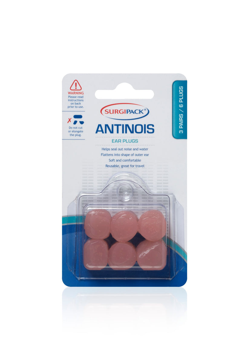SurgiPack Antinois Ear Plugs 3 Pairs