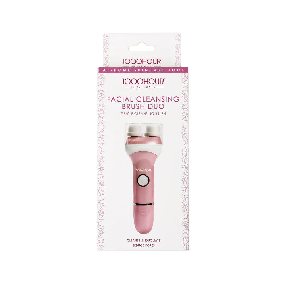 1000HOUR Facial Cleansing Brush Duo