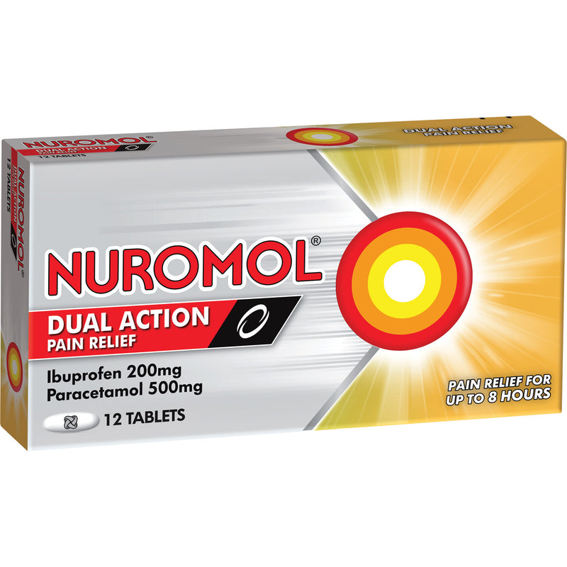 Nuromol 12 Tablets (Limit 4)