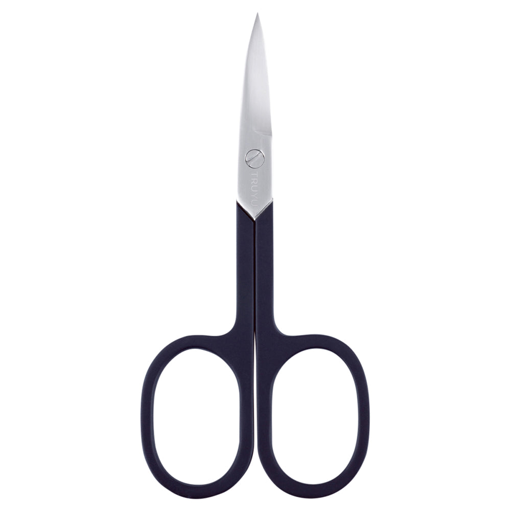 Truyu Nail Scissors Curved Blades Black
