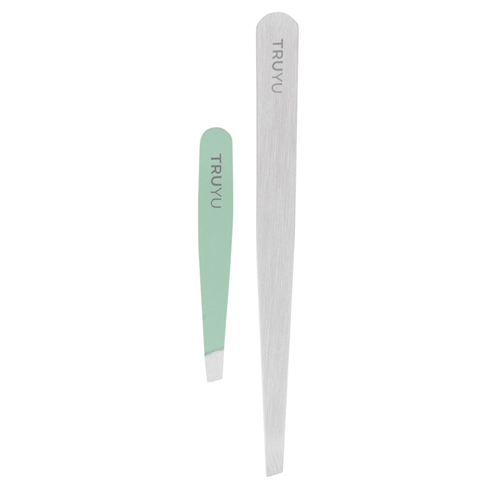 Truyu Slant Tip + Mint Tweezer