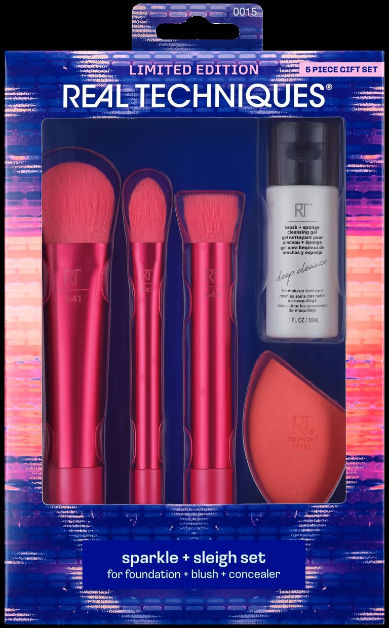 REAL Techniques Sparkle & Sleigh Brush Set