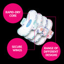 U by Kotex Super Designer Series Ultrathins With Wings 10 Pack