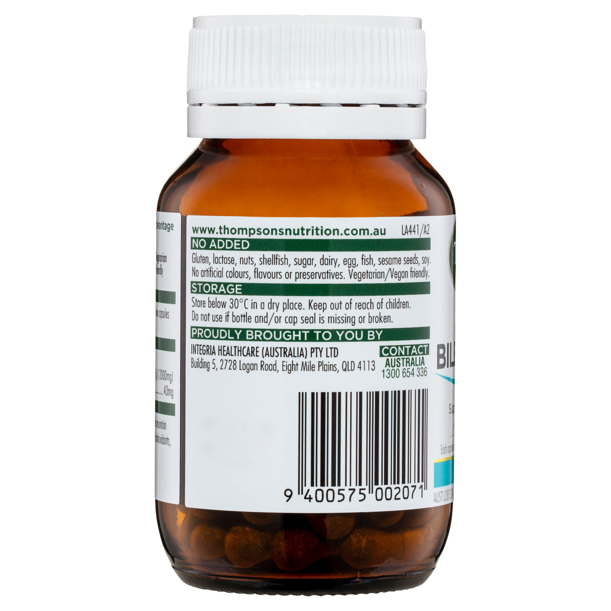 Thompson's One-A-Day Bilberry 12000mg 60 Capsules
