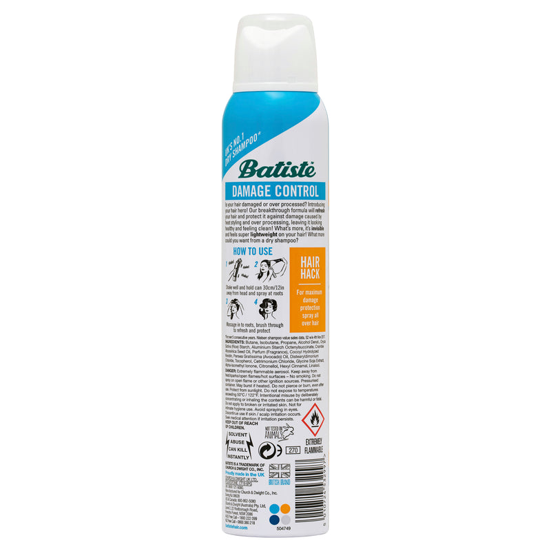 Batiste Dry Shampoo & Damage Control 200mL