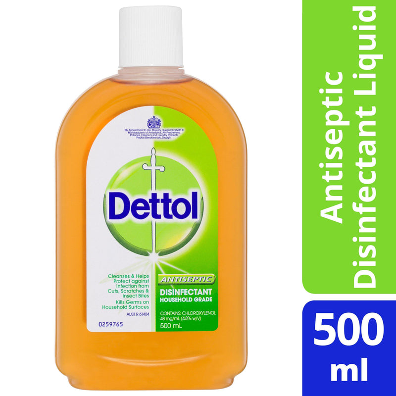 Dettol Antiseptic Antibacterial Disinfectant Liquid 500ml NZ - Bargain Chemist