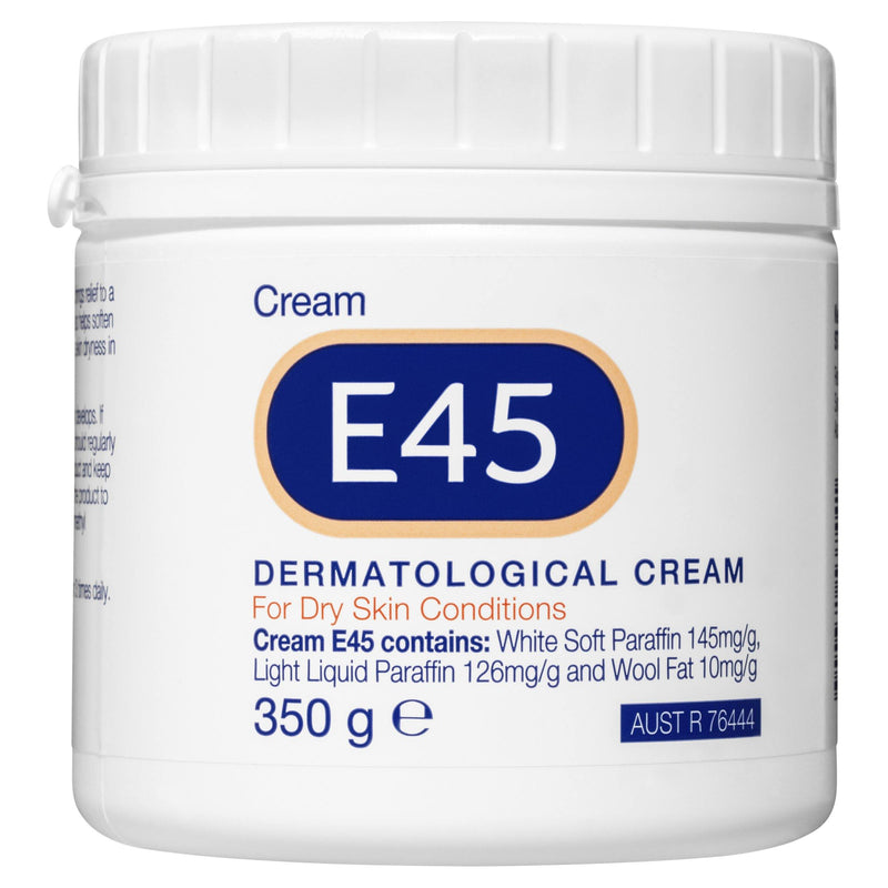 E45 Moisturising Cream for Dry Skin & Eczema  350g NZ - Bargain Chemist